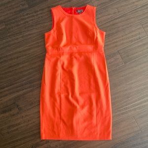 NWT J. Crew size 16 midi crepe sheath dress